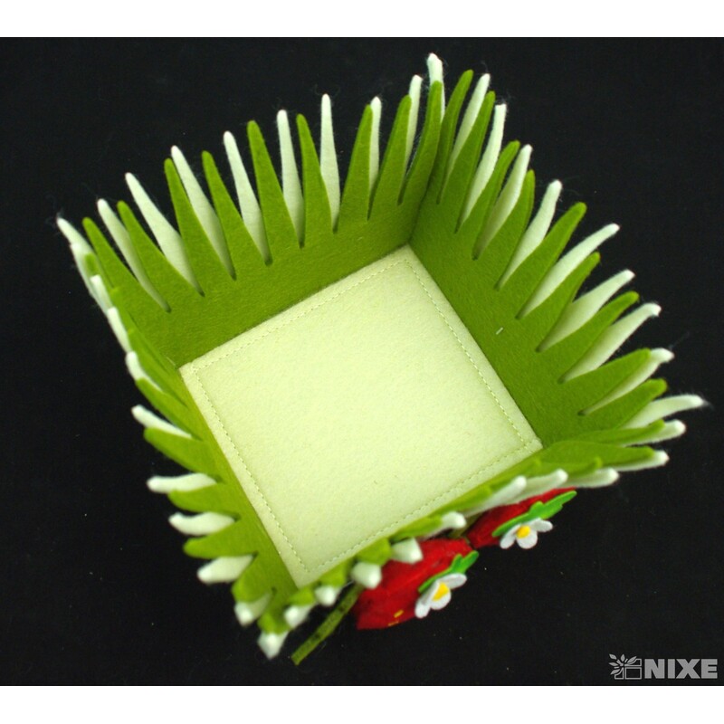 OBAL FILC 12x13x12cm*ZELENÁ