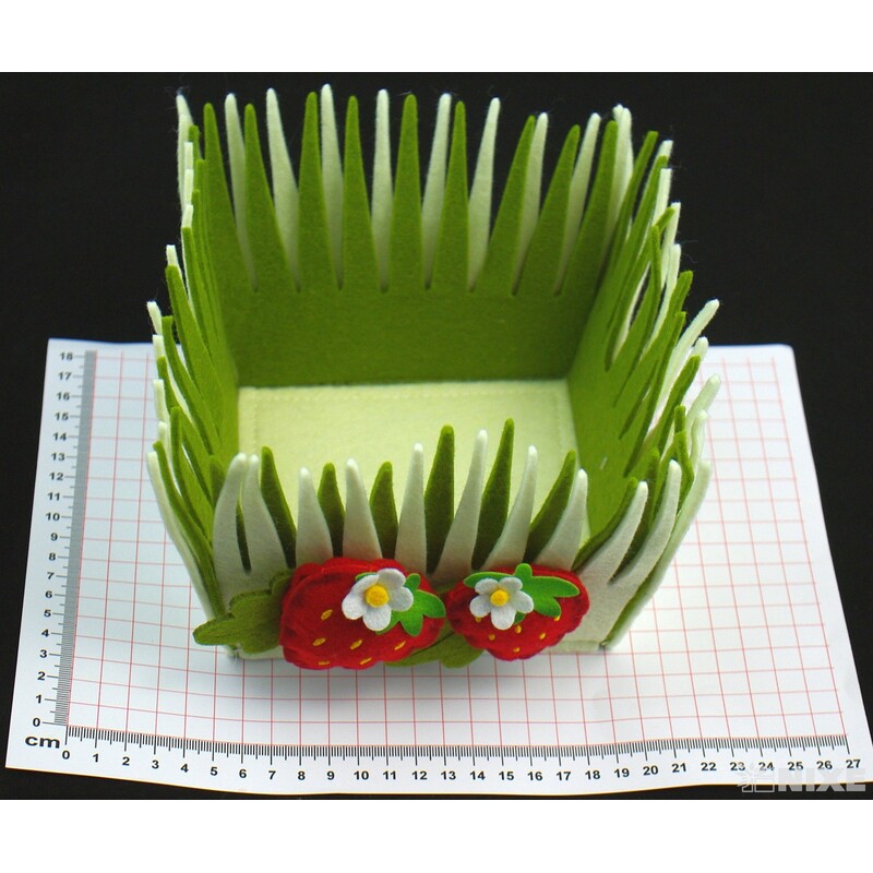 OBAL FILC 12x13x12cm*ZELENÁ