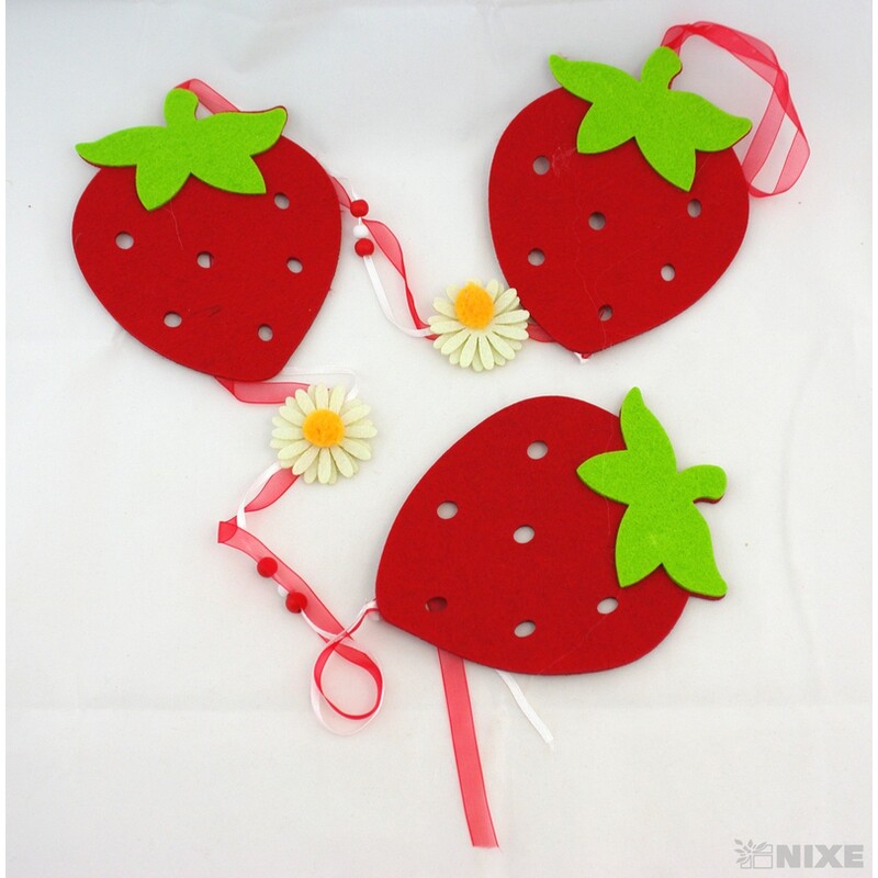 GIRLANDA FILC JAHODY 17x120cm