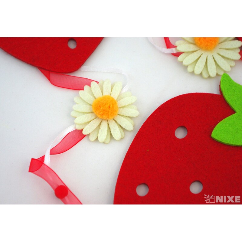 GIRLANDA FILC JAHODY 17x120cm