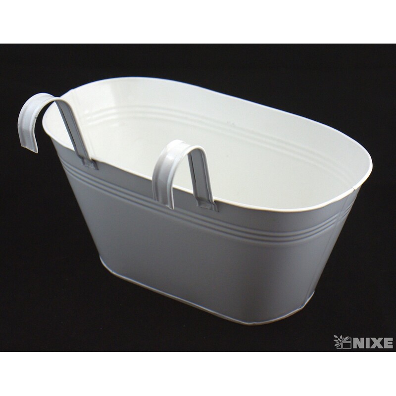 PLECHOVÁ MISKA OVÁL  22x16x14cm*MIX BAREV