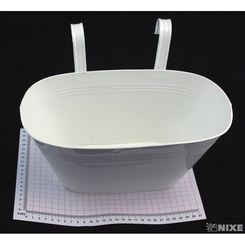 PLECHOVÁ MISKA OVÁL  22x16x14cm*MIX BAREV