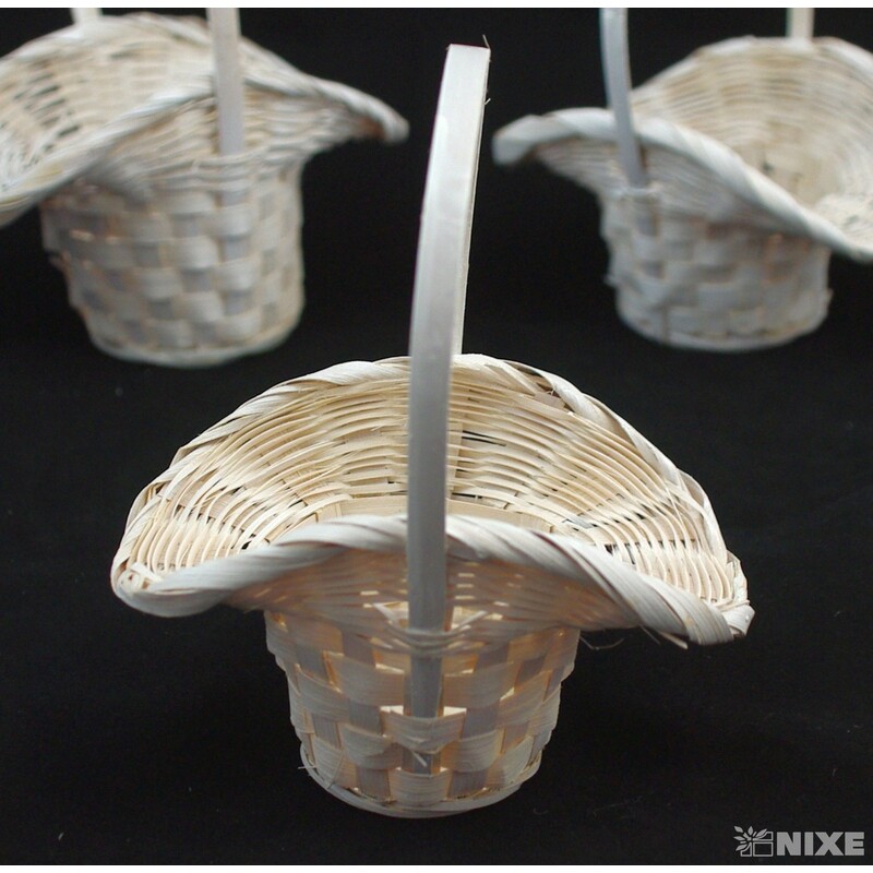 KOŠ 6x6x22cm 6x5x19 5x5x16*BÍLÁ