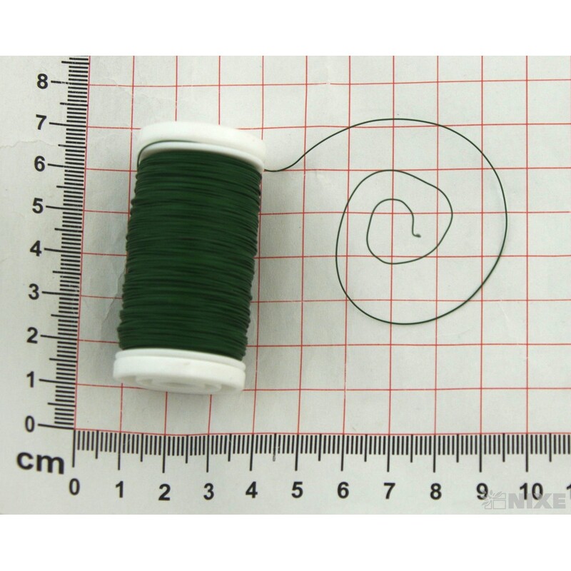 DRÁT MYRTOVÝ 0,35mm 100g*ZELENÁ