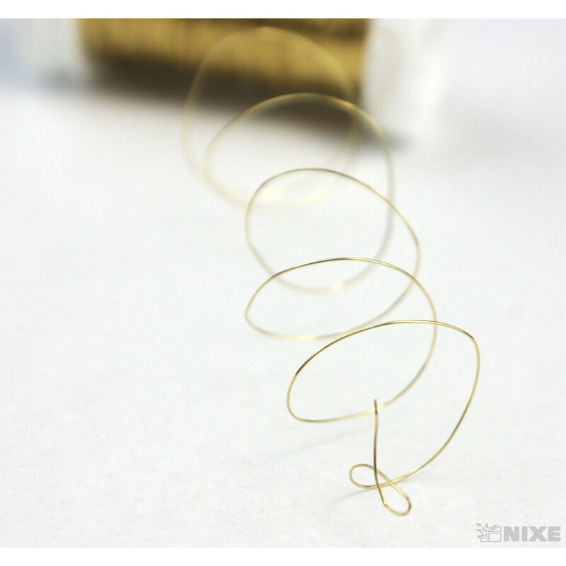 DRÁT MĚDENÝ 0,3mm 50g*ZLATÁ