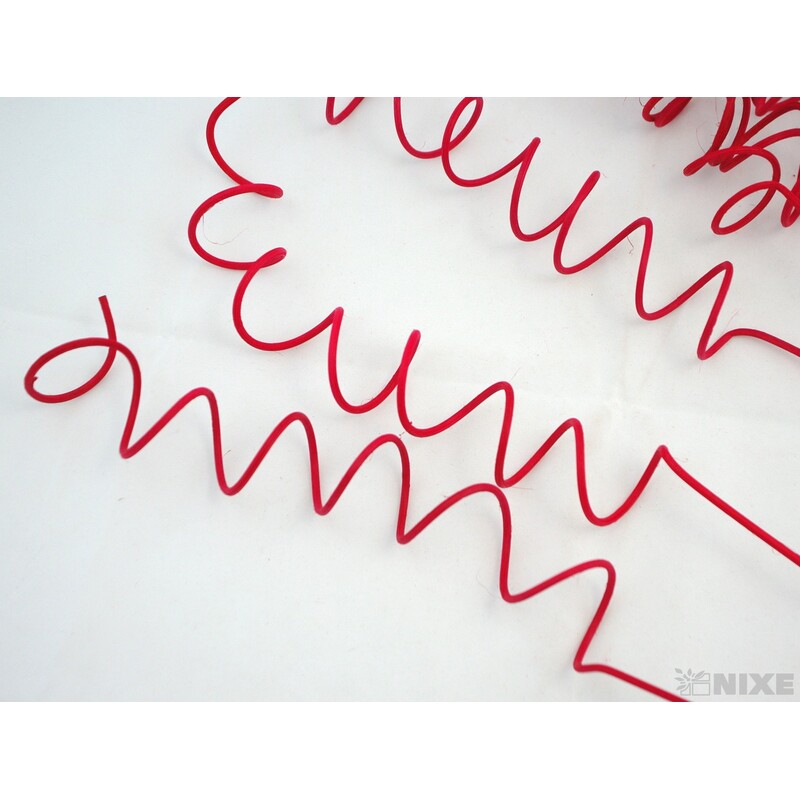 PEDIG SPIRÁLA 40cm 10ks*ČERVENÁ