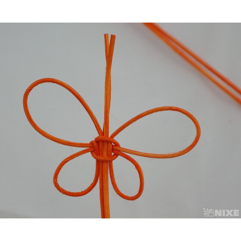 PEDIG MOTÝL 35cm 10ks*ORANŽOVÁ