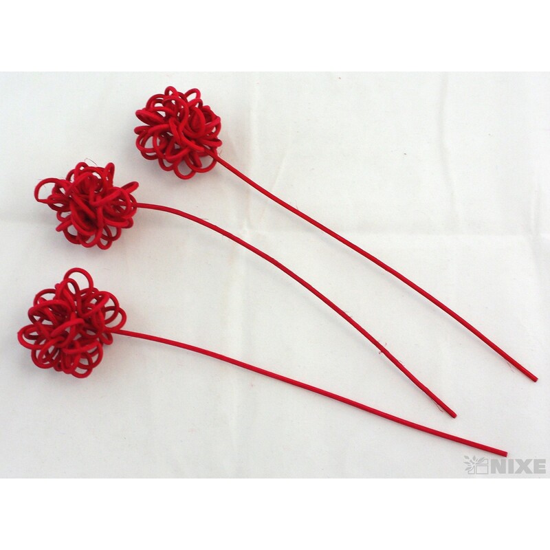 PEDIGOVÁ KOULE 30cm*ČERVENÁ