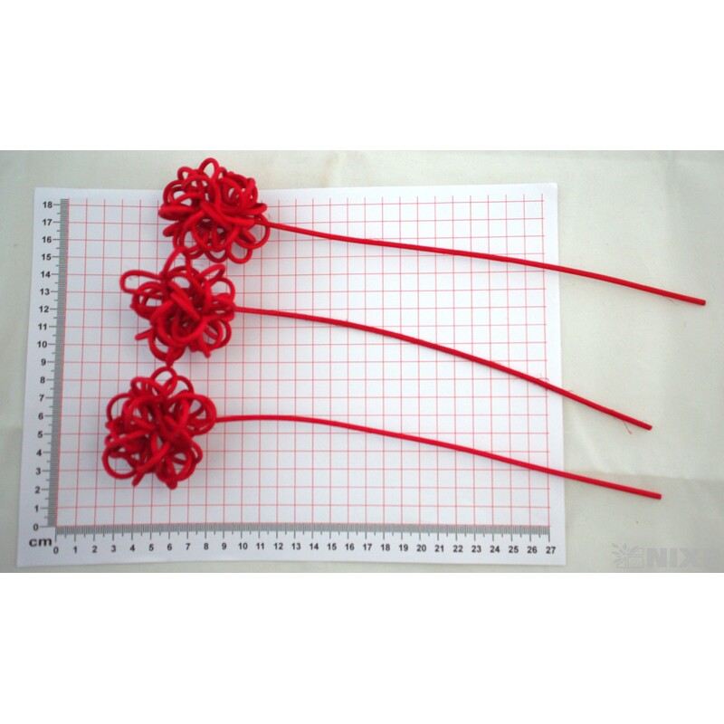 PEDIGOVÁ KOULE 30cm*ČERVENÁ