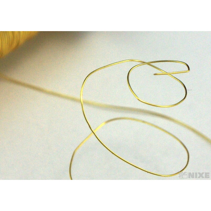 OZDOBNÝ DRÁT 0,3mm 50g*ZLATÁ