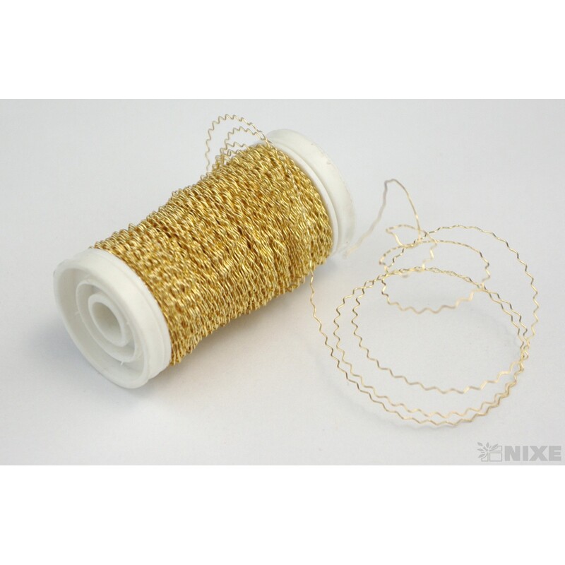 DRÁT EFFEKT PL 0,3mm 30g*ZLATÁ