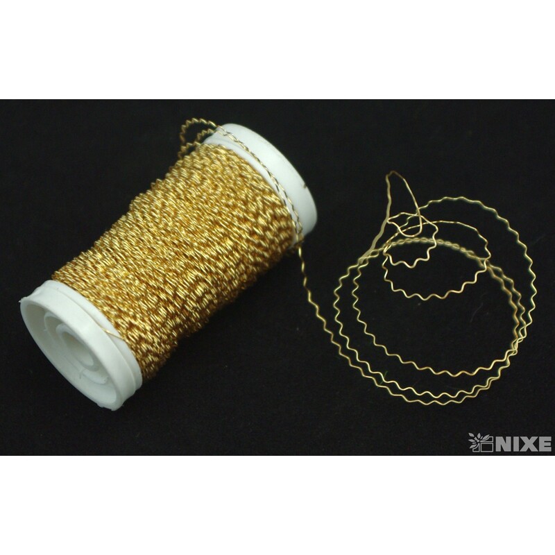 DRÁT EFFEKT PL 0,3mm 30g*ZLATÁ