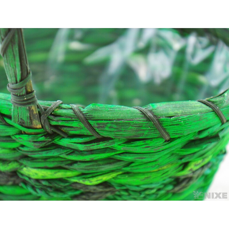 KOŠ PROUTÍ 42x18x24cm 34x20x14 30x17x12*MIX BAREV