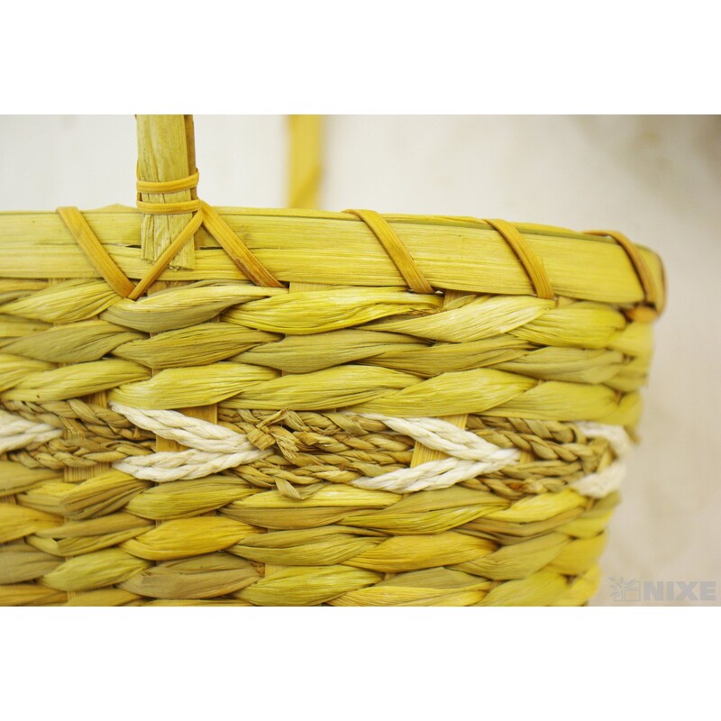 KOŠ PROUTÍ 42x18x24cm 34x20x14 30x17x12*MIX BAREV