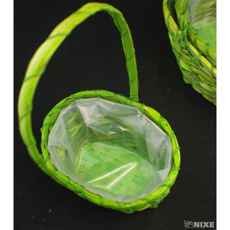 KOŠ PROUTÍ 42x18x24cm 34x20x14 30x17x12*MIX BAREV