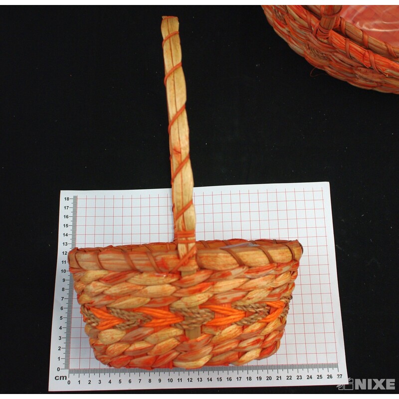 KOŠ PROUTÍ 42x18x24cm 34x20x14 30x17x12*MIX BAREV