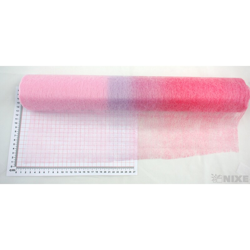 T053 ROLE DUHA 50cmx10yd*RŮŽOVÁ+FIALOVÁ