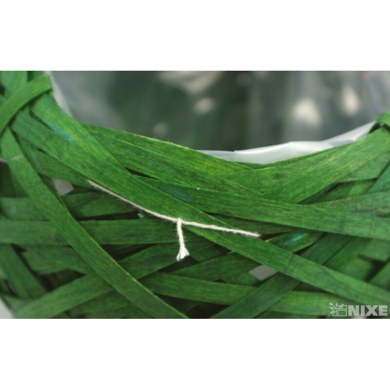 KVĚTNÍK PROUTÍ 15X12cm*MIX BAREV