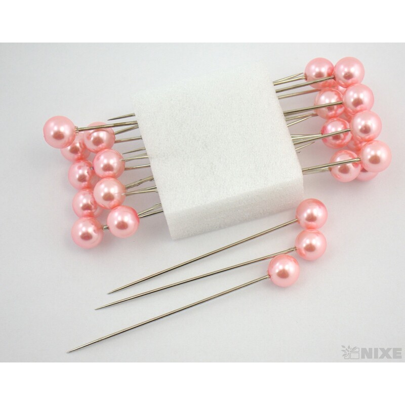 ŠPENDLÍK 15mmx10cm 24ks*RŮŽOVÁ