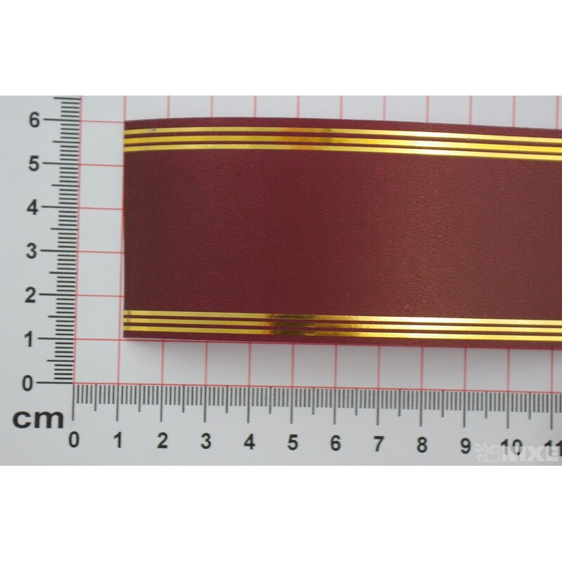 POHŘEBNÍ PÁSEK 50mmx50yd*BORDOVÁ