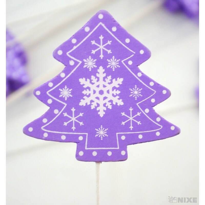 ZÁPICH STROMEČEK 7x28cm 12ks*FIALOVÁ