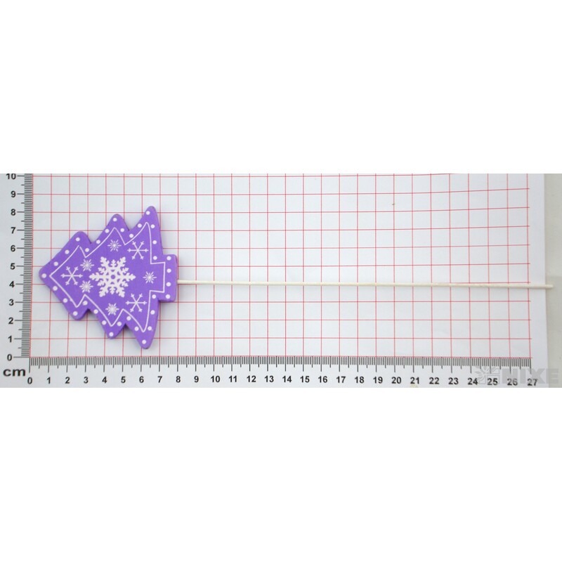 ZÁPICH STROMEČEK 7x28cm 12ks*FIALOVÁ