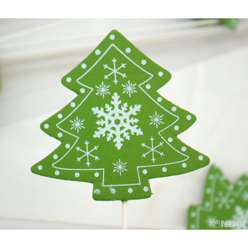 ZÁPICH STROMEČEK 7x28cm 12ks*ZELENÁ