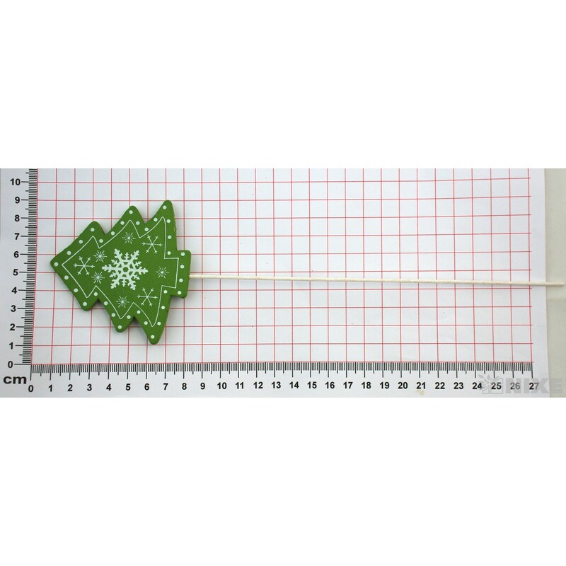 ZÁPICH STROMEČEK 7x28cm 12ks*ZELENÁ