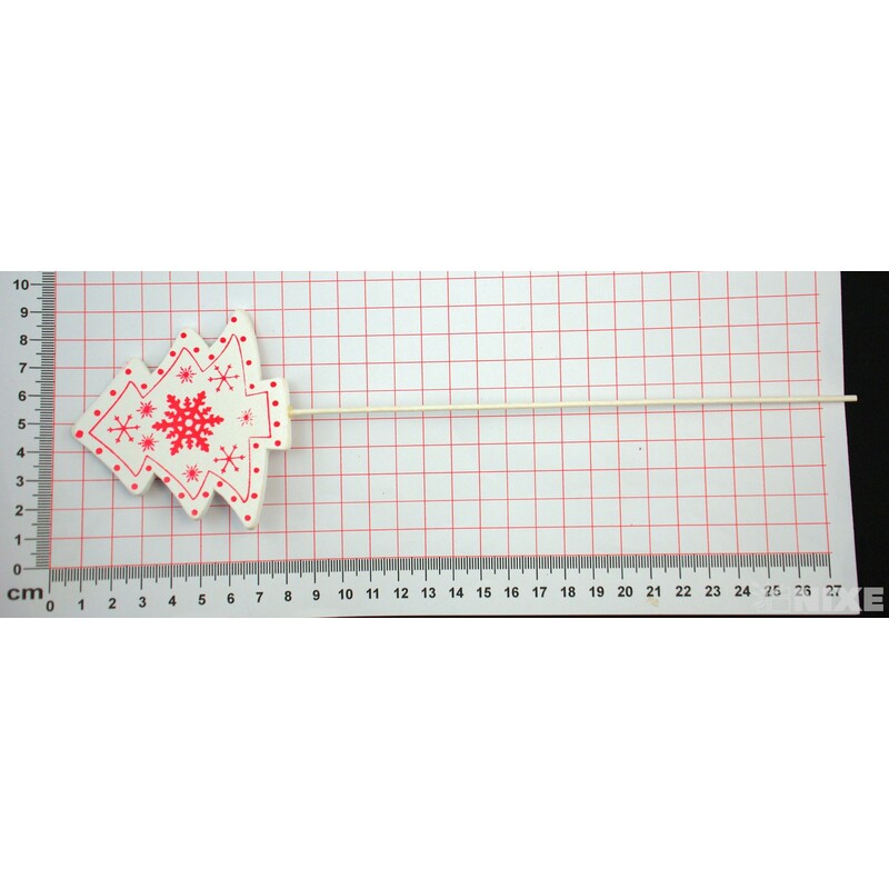 ZÁPICH STROMEČEK 7x28cm 12ks*BÍLÁ V+