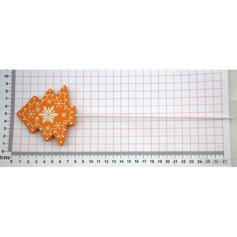 ZÁPICH STROMEČEK 7x28cm 12ks*ORANŽOVÁ