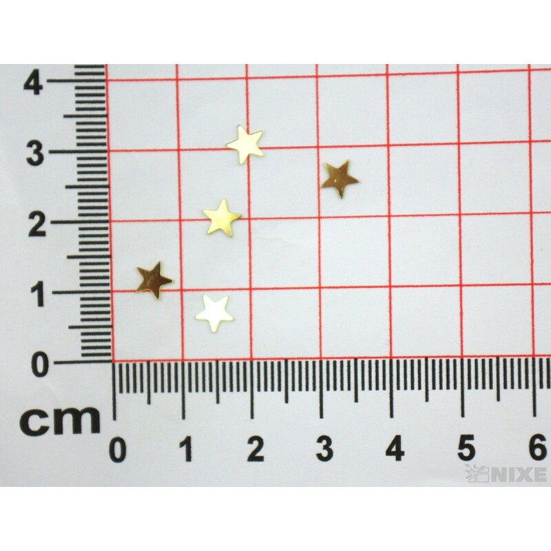 BROKÁT HVĚZDIČKY 80g*ZLATÁ