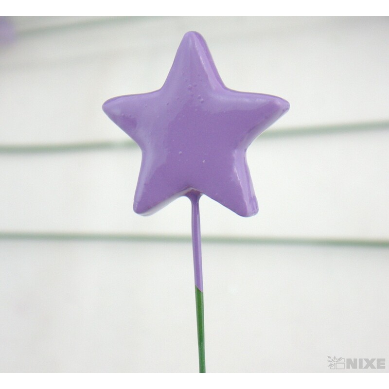 ZÁPICH HVĚZDA MAT 4x22cm 60ks*FIALOVÁ