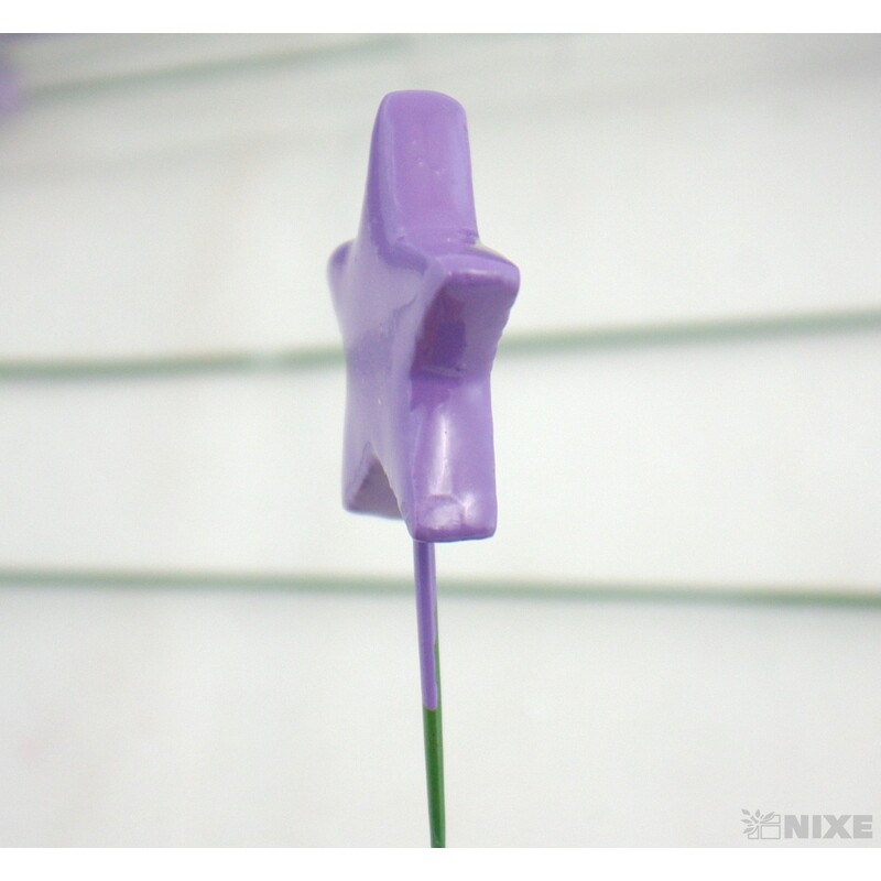 ZÁPICH HVĚZDA MAT 4x22cm 60ks*FIALOVÁ