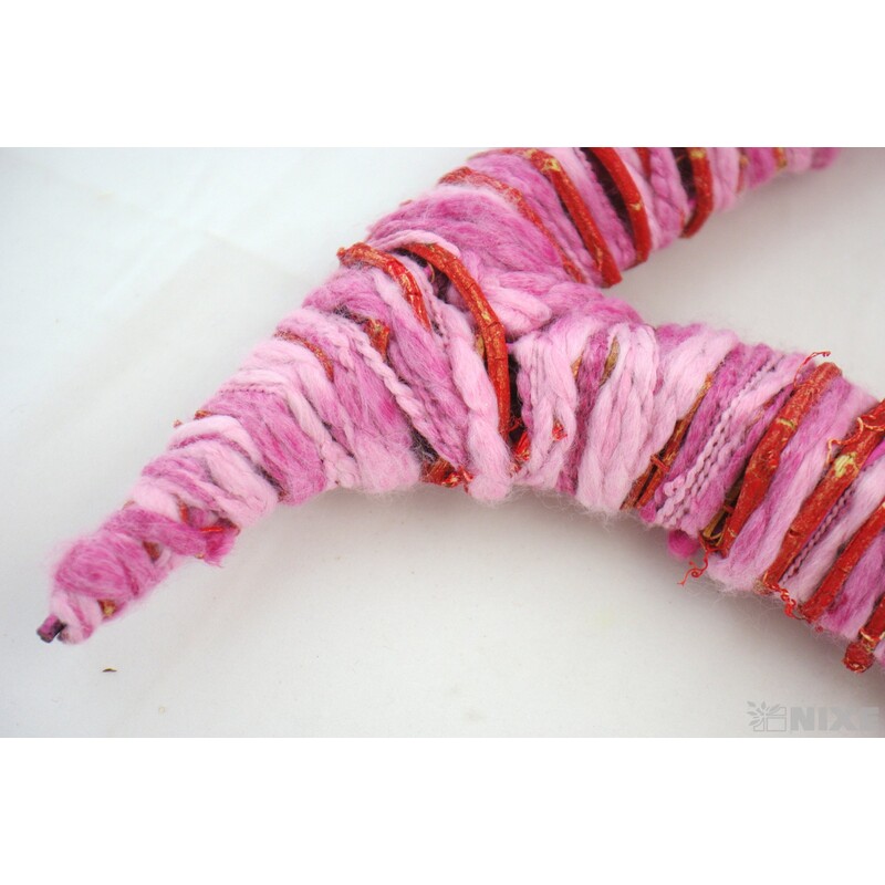 SRDCE 28x38cm*RŮŽOVÁ