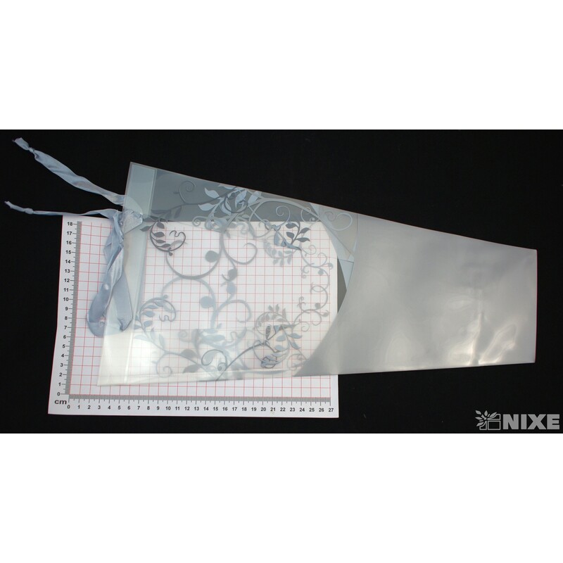 OBAL BARBADE 25x45x10,5cm*STŘÍBRNÁ