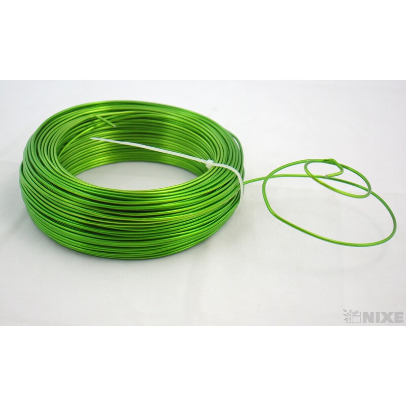 DRÁT HLINÍKOVÝ 2mmx60m*ZELENÁ SV.