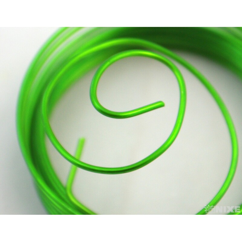 DRÁT HLINÍKOVÝ 2mmx5m*ZELENÁ