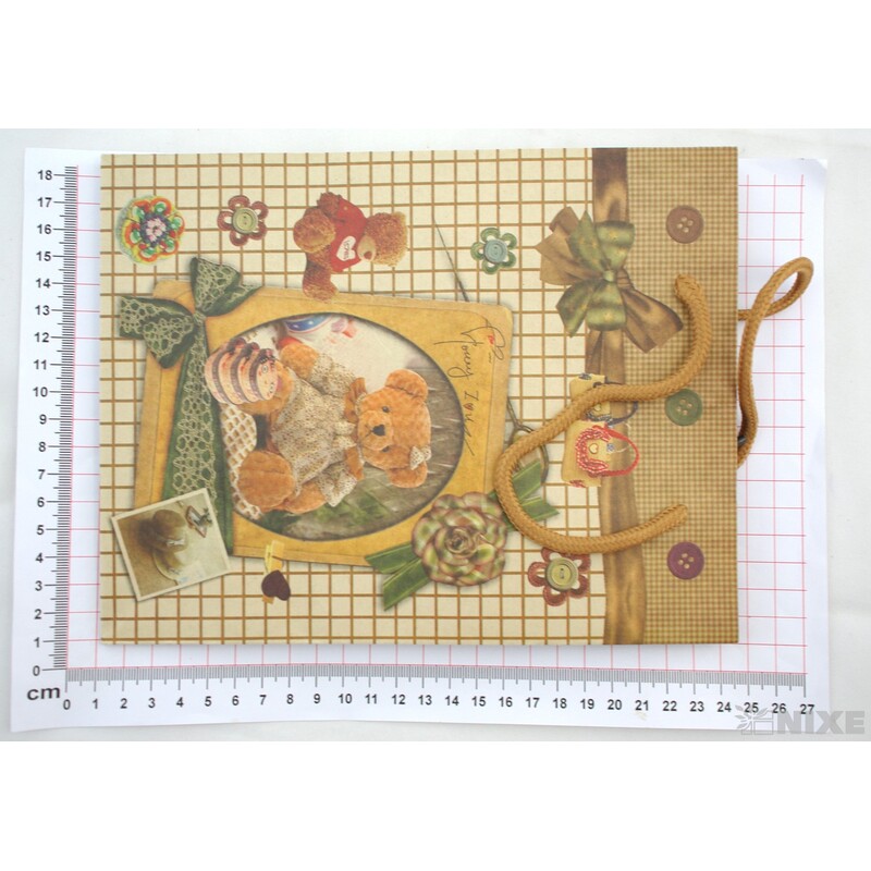 TAŠKA H MEDVÍDEK 18x23x8cm*