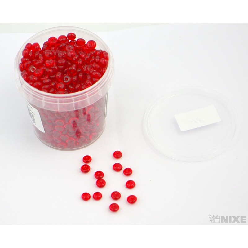 PERLIČKY 5mm 105g 155ml*ČERVENÁ