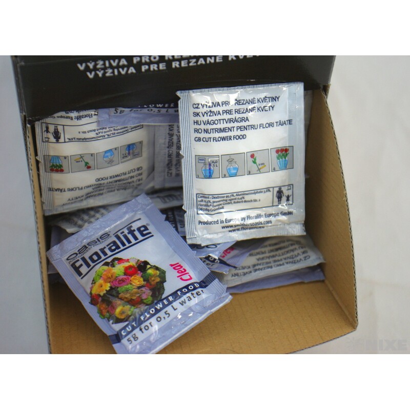 VÝŽIVA PRO ŽIVÉ KVĚTY 5g FLORALIFE CLEAR
