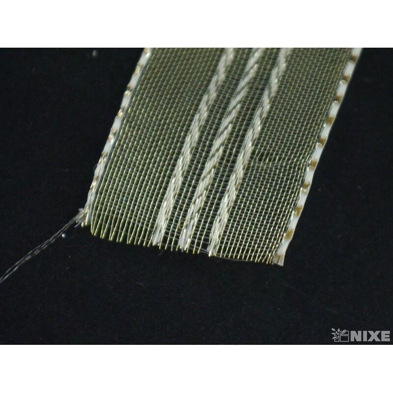 ADJUST.STUHA VÁNOČNÍ DR 40mmx25m*ZLATÁ 379901