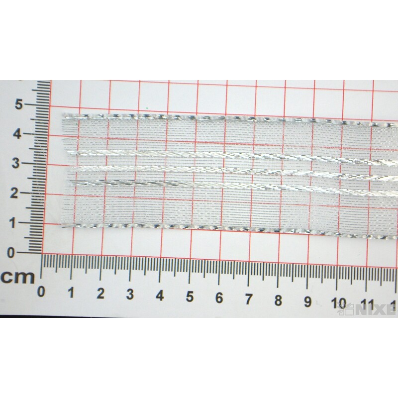 ADJUST.STUHA VÁNOČNÍ DR 40mmx25m*STŘÍBRNÁ 379902