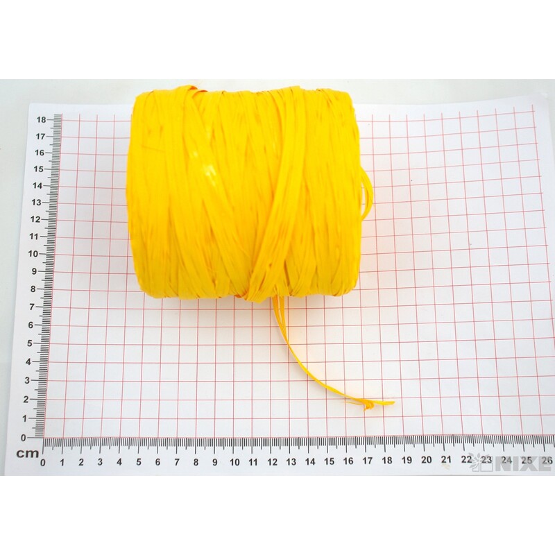 RAFIA SYNTHETIC 200m PL*ŽLUTÁ TM.