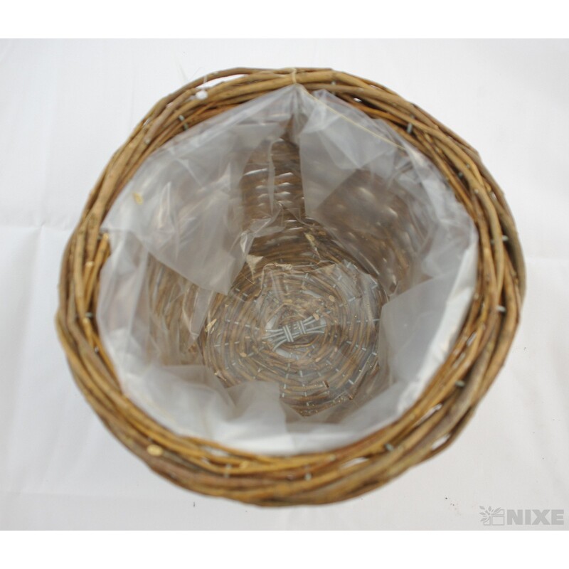 KVĚTNÍK PROUTÍ 14x18cm*PŘÍRODNÍ