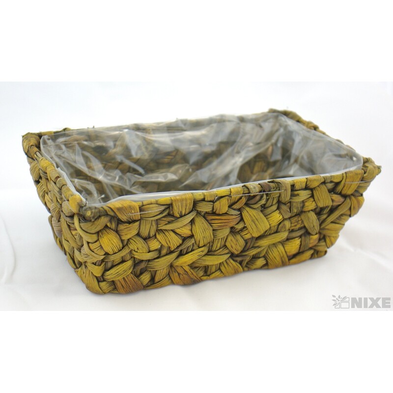 KVĚTNÍK ŠUSTÍ 09x27x14cm*MIX BAREV