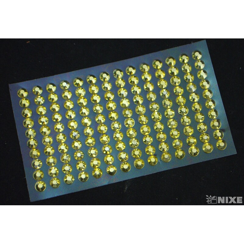 PERLIČKY NALEPOVACÍ 6mm 260ks*ZLATÁ