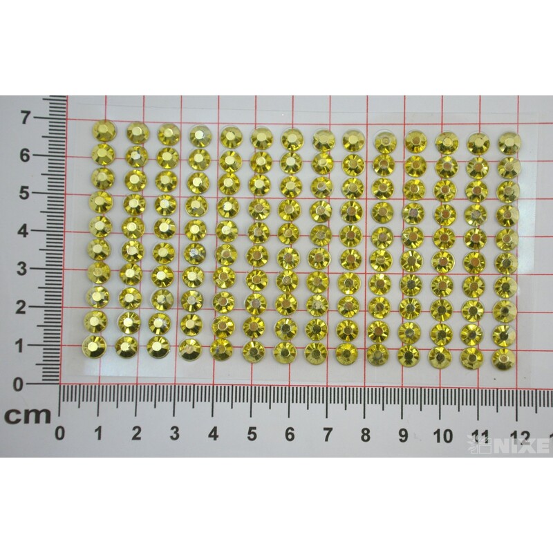 PERLIČKY NALEPOVACÍ 6mm 260ks*ZLATÁ