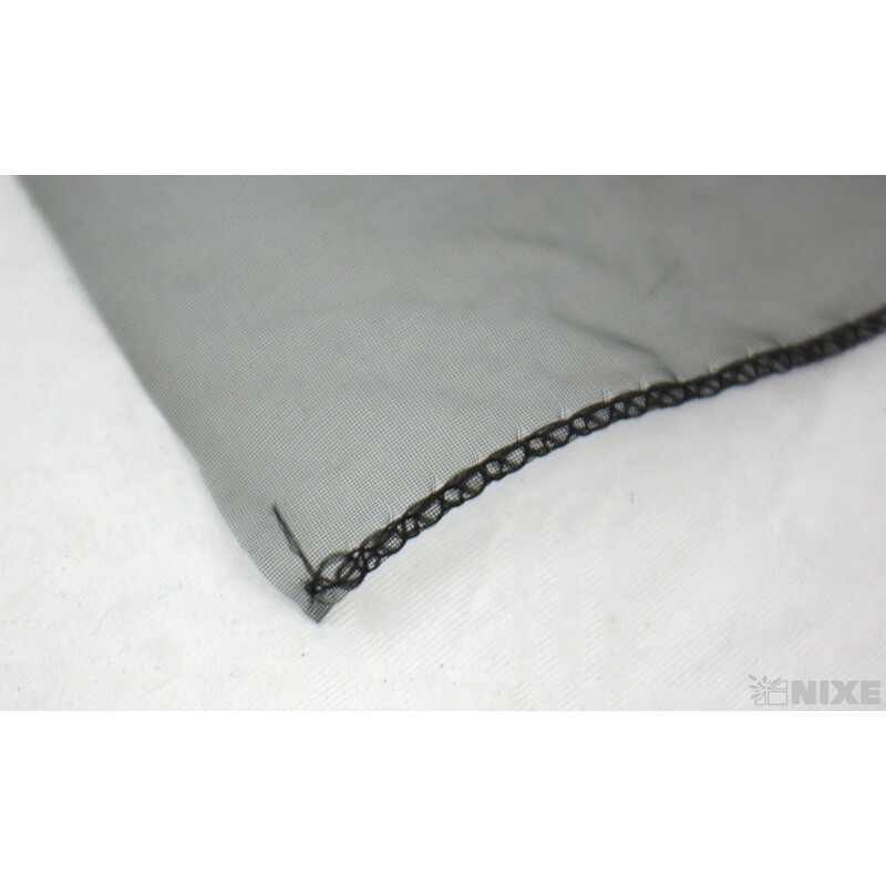 ORGANZA 10cmx10yd*ČERNÁ 046