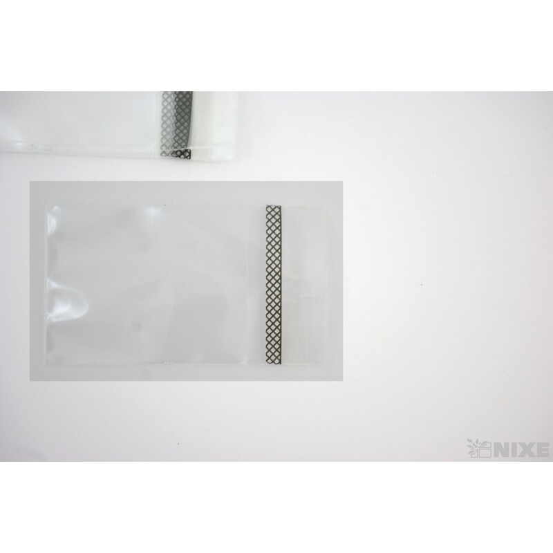 SÁČEK S KLOPOU 12x15cm +2,5cm TT*PRŮHLEDNÁ