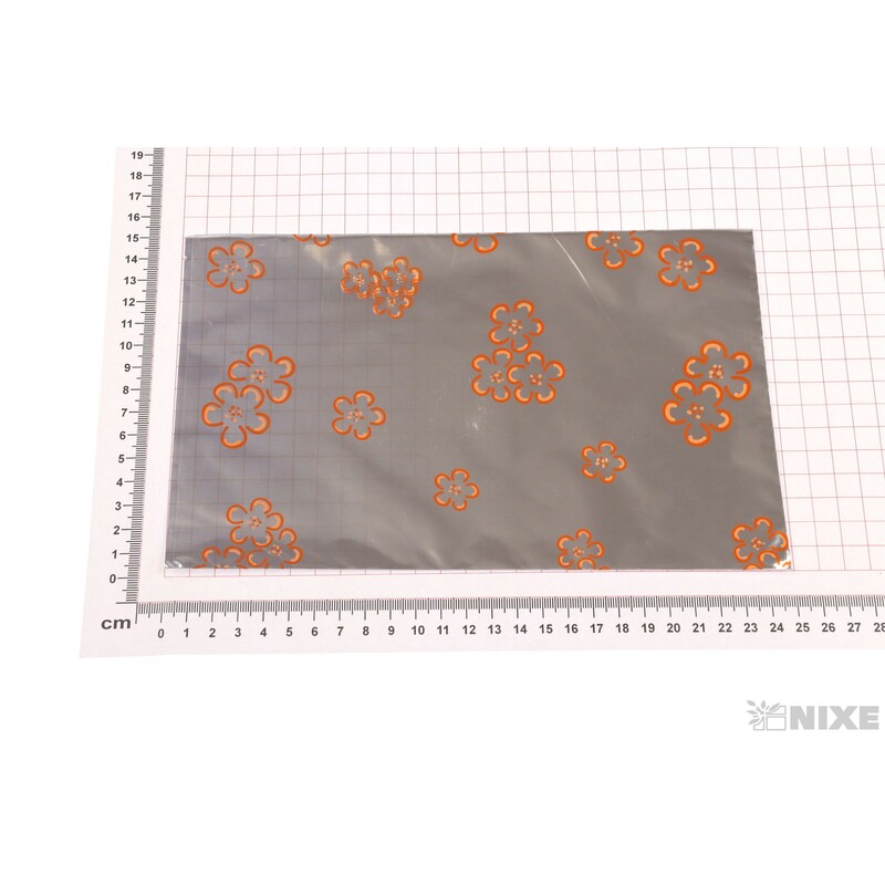 15x25cm JABLOŇ KVĚT M SÁČEK 50ks*ORANŽOVÁ